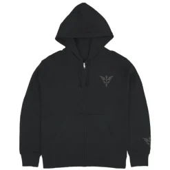 Mobile Suit Gundam Uc (Unicorn): Neo Zeon U.C.0096 Zip Hoodie / Black-XL