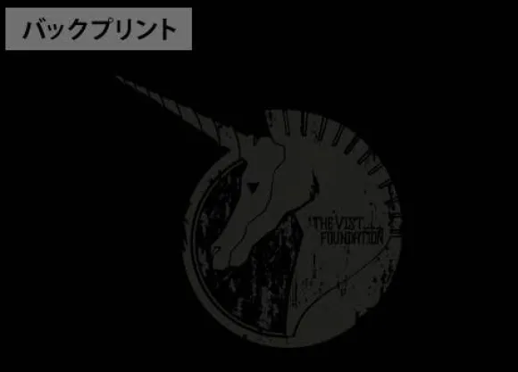 Mobile Suit Gundam Uc (Unicorn): Vist Foundation T-Shirt / Black-M