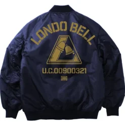 Mobile Suit Gundam Unicorn: Londo Bell MA-1 Jacket Navy XL