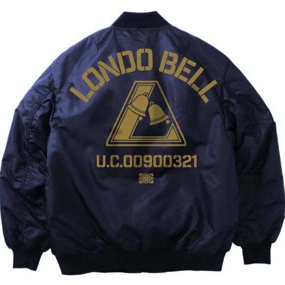 Mobile Suit Gundam Unicorn: Londo Bell MA-1 Jacket Navy XL