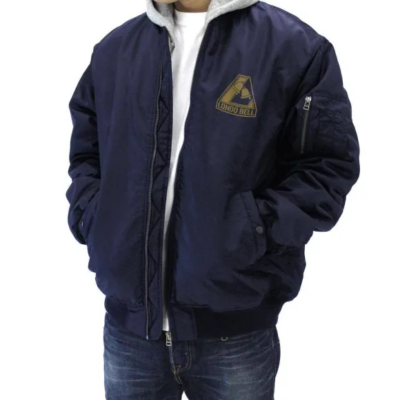 Mobile Suit Gundam Unicorn: Londo Bell MA-1 Jacket Navy XL