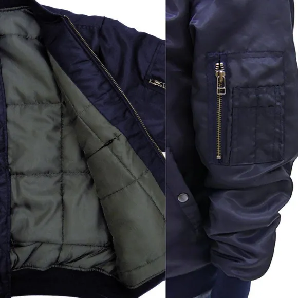 Mobile Suit Gundam Unicorn: Londo Bell MA-1 Jacket Navy XL