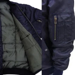 Mobile Suit Gundam Unicorn: Londo Bell MA-1 Jacket Navy L