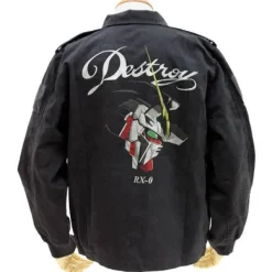 Mobile Suit Gundam Unicorn: Unicorn Gundam Embroidery Tour Jacket / Black - L