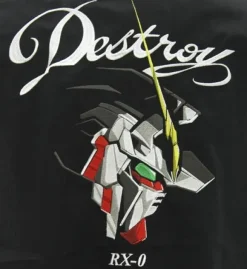 Mobile Suit Gundam Unicorn: Unicorn Gundam Embroidery Tour Jacket / Black - L