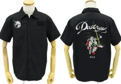 Mobile Suit Gundam Unicorn: Unicorn Gundam Embroidery Work Shirt / Black - M