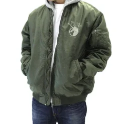 Mobile Suit Gundam Unicorn: Vist Foundation MA-1 Jacket Moss XL