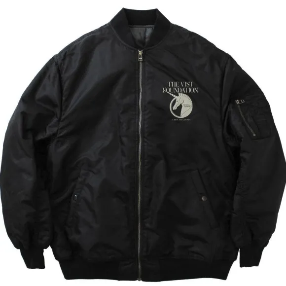 Mobile Suit Gundam Unicorn: Vist Foundation MA-1 Jacket Black M