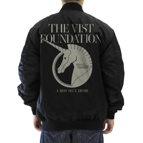 Mobile Suit Gundam Unicorn: Vist Foundation MA-1 Jacket Black XL