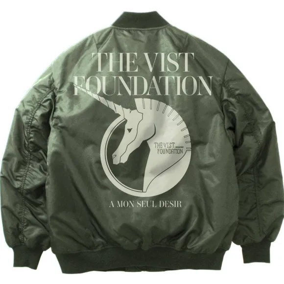 Mobile Suit Gundam Unicorn: Vist Foundation MA-1 Jacket Moss L