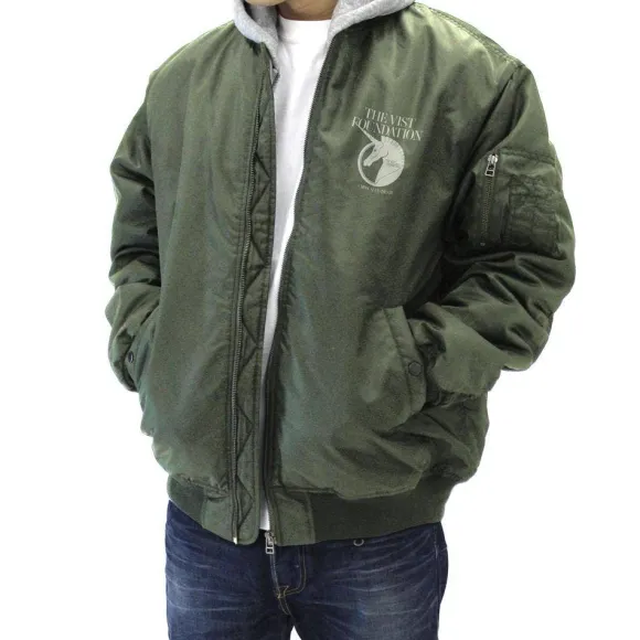 Mobile Suit Gundam Unicorn: Vist Foundation MA-1 Jacket Moss L