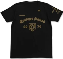 Mobile Suit Gundam 0080 War In The Pocket: Cyclops Squad T-Shirt / Black-Xl