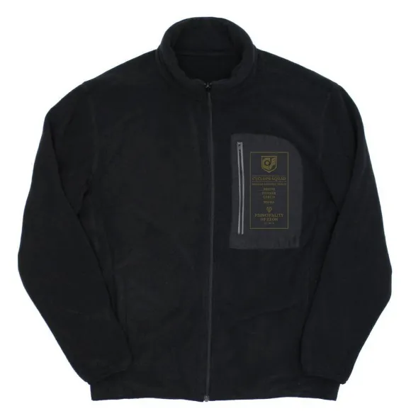 Mobile Suit Gundam 0080: War in the Pocket: Cyclops Corps Fleece Jacket Black XL