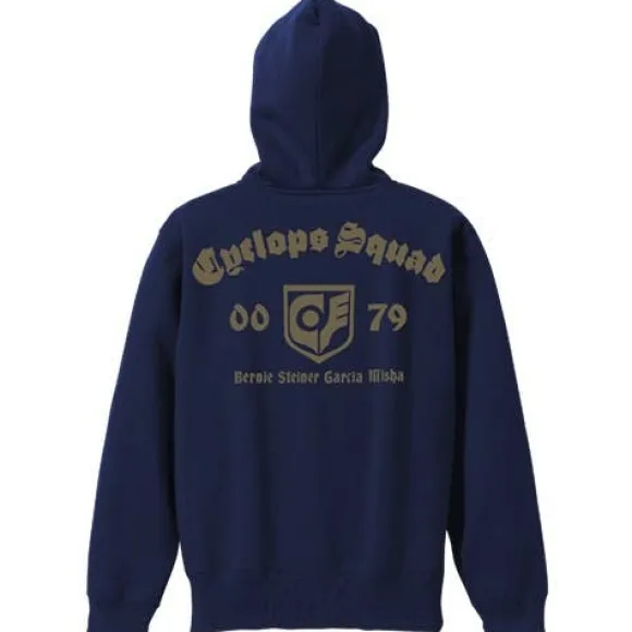 Mobile Suit Gundam 0080: War in the Pocket: Cyclops Squad Zip Parka: Navy - XL