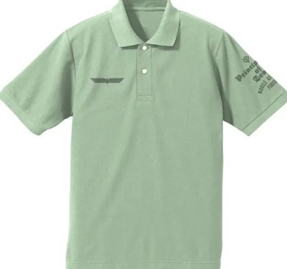 Mobile Suit Gundam 0080: War in the Pocket: Cyclops Team Polo Shirt : Sage Green-M