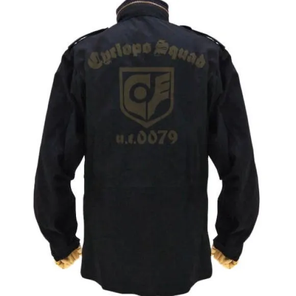 Mobile Suit Gundam 0080: War in the Pocket: Cyclops Squad M-65 Jacket: Black - XL