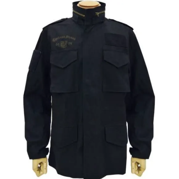 Mobile Suit Gundam 0080: War in the Pocket: Cyclops Squad M-65 Jacket: Black - XL