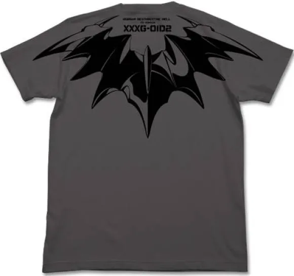Mobile Suit Gundam Wing Endless Waltz Deathscythe Hell T-shirt Medium Gray S