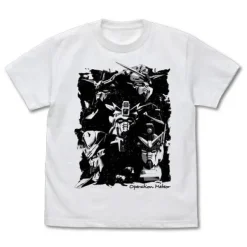 Mobile Suit Gundam Wing Operation Meteor MS T-shirt White S