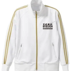 Mobile Suit Gundam Wing W Gundam Zero Jersey White x Gold L