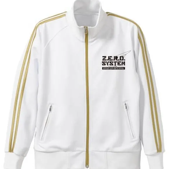 Mobile Suit Gundam Wing W Gundam Zero Jersey White x Gold L