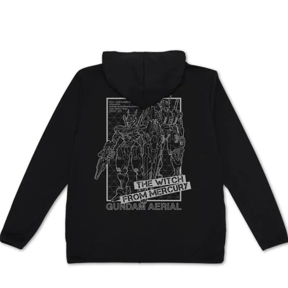 Mobile Suit Gundam Witch Of Mercury: Gundam Aerial Thin Dry Parka / Black-Xl