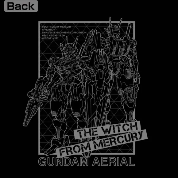 Mobile Suit Gundam Witch Of Mercury: Gundam Aerial Thin Dry Parka / Black-Xl