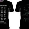 Mobile Suit Gundam x October Beast Zeon All Mobile Suit T-shirt (XL)
