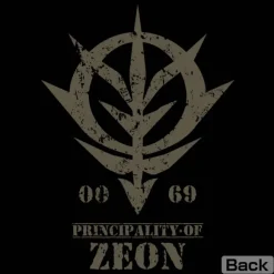Mobile Suit Gundam: Zeon Armed ForcesThin Dry Hoodie BLACK XL