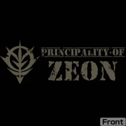 Mobile Suit Gundam: Zeon Armed ForcesThin Dry Hoodie BLACK XL