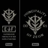 Mobile Suit Gundam: Zeon Armed ForcesDry T-shirt BLACK XL