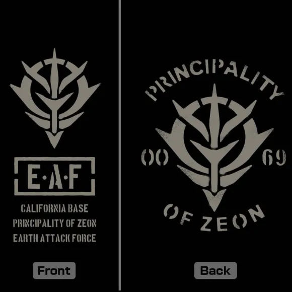 Mobile Suit Gundam: Zeon Armed ForcesDry T-shirt BLACK XL