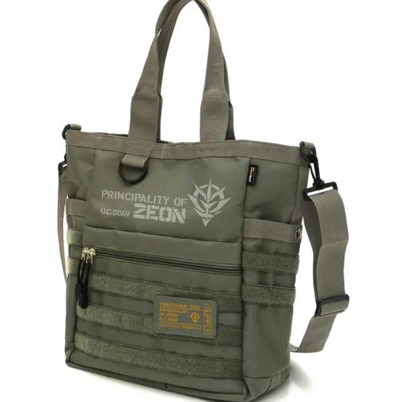 Mobile Suit Gundam: Zeon Army Functional Tote Bag Ranger Green