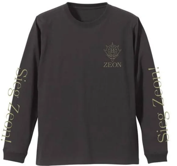 Mobile Suit Gundam: Zeon Army Long Sleeve T-Shirt / Sumi-L