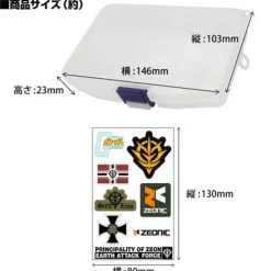 Mobile Suit Gundam: Zeon Army Multi-Case & Decoration Sticker Set