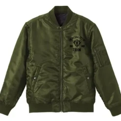 Mobile Suit Gundam: Zeon Army MA-1 Jacket: Moss - S