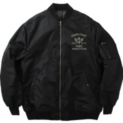 Mobile Suit Gundam: Zeon Assault Mobile Army MA-1 Jacket Black M