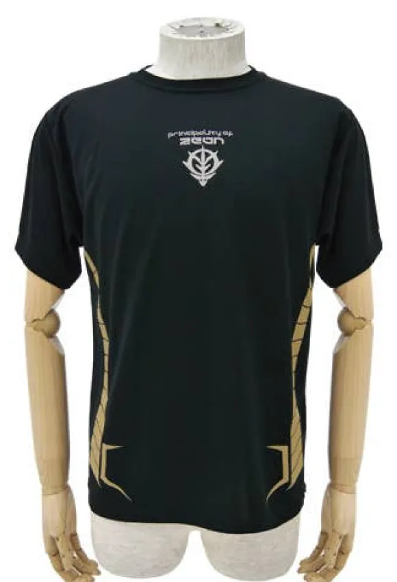 Mobile Suit Gundam: Zeon Dry T-Shirt / Black-Xl