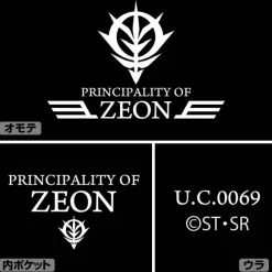 Mobile Suit Gundam: Zeon Earth Forces Synthetic Leather Card Case