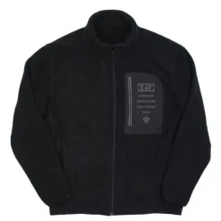 Mobile Suit Gundam: Zeon Earth Army Fleece Jacket Black XL