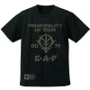 Mobile Suit Gundam: Zeon Earth Forces Dry T-Shirt / Black-Xl