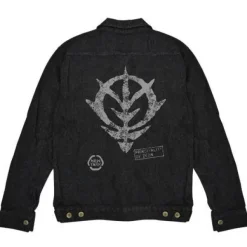 Mobile Suit Gundam: Zeon Earth Attack Force Jean Jacket: Black - M