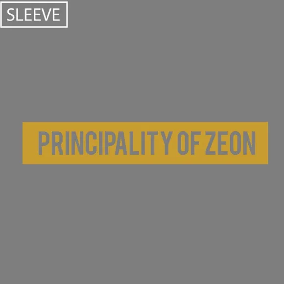 Mobile Suit Gundam: Zeon Earth Forces Heavyweight T-Shirt / Mix Gray-M