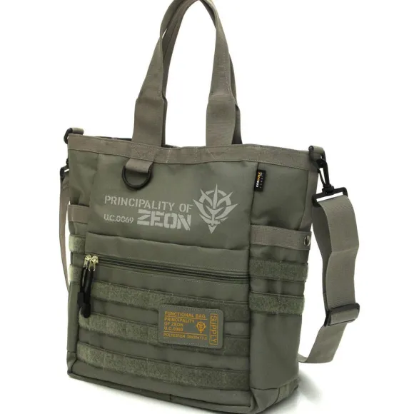 Mobile Suit Gundam: Zeon Functional Tote Bag / Ranger Green