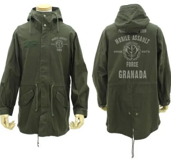 Mobile Suit Gundam: Zeon Mobility Assault Force M-51 Jacket / Moss - XL