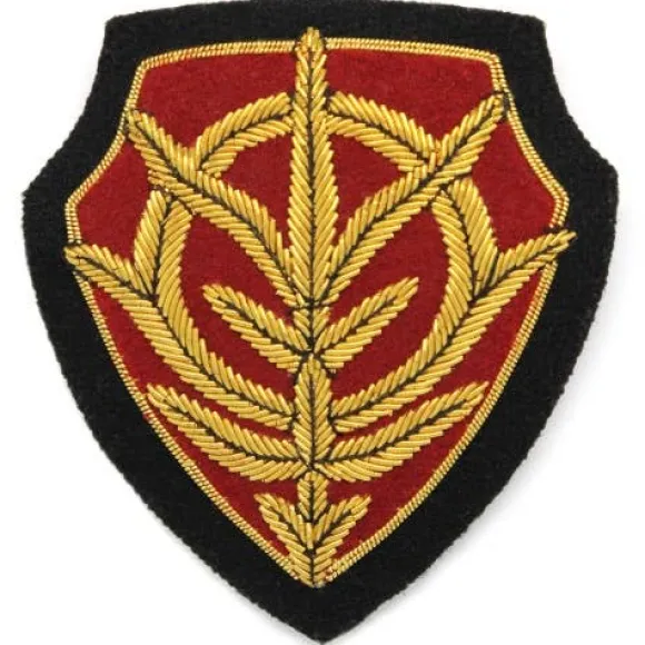 Mobile Suit Gundam: Zeon Mole Embroidered Patch Brooch
