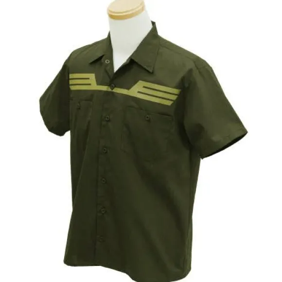 Mobile Suit Gundam: Zeon Soldier Design Work Shirt / L