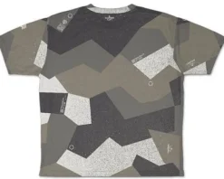Mobile Suit Gundam: Zeon Splinter Camouflage Double-sided Full Graphic T-shirt: S