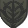 Mobile Suit Gundam: Zeon Stencil Mark Patch Low-Visi Type