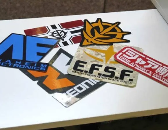 Mobile Suit Zeta Gundam: Anaheim Electronics Waterproof Sticker